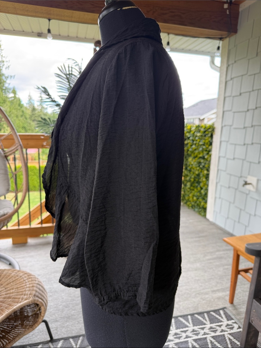 Cut• Loose | Ruffle Open  Cardigan - Picture 4 of 8